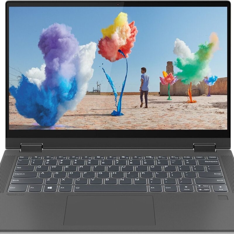 لابتوب لينوفو آيديا باد فليكس 5 المتحول – معالج AMD رايزن 7 4700U، ذاكرة 8 جيجابايت DDR4، قرص SSD سعة 256 جيجابايت، كارت شاشة AMD Radeon™ بسعة 4 جيجابايت، شاشة لمس 14 بوصة فل إتش دي قابلة للدوران 360 درجة