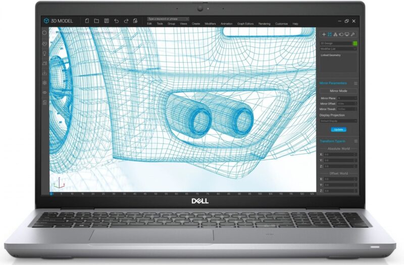 ديل بريسيجن 3561 لابتوب - معالج إنتل كور i7-11850H vPro - رام 16 جيجابايت DDR4 (قابلة للتوسعة) - 512 جيجابايت SSD PCIe NVMe M.2 - نفيديا Quadro T600 4GB DDR6 - شاشة 15.6 بوصة FHD (1920 × 1080)