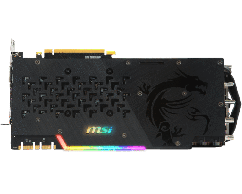 Graphic Card Nvidia Geforce GTX 1080 Ti 11GB Ddr5X MSI GamingX Trio