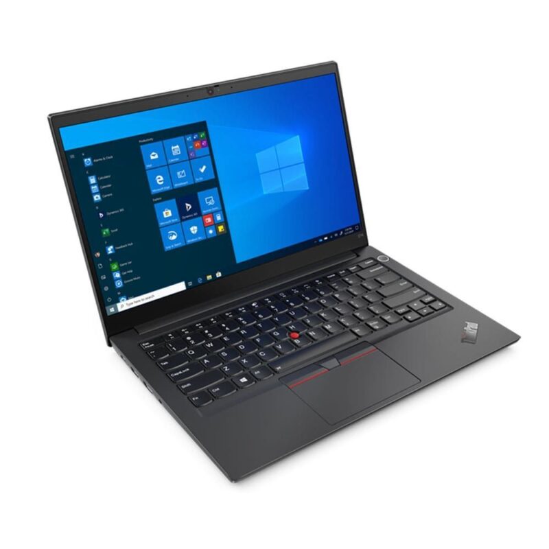 لابتوب لينوفو ThinkPad E14 - معالج Intel® Core™ i5 H الجيل الثاني عشر - ذاكرة RAM سعة 8 جيجابايت DDR4 - قرص SSD بسعة 256 جيجابايت - شاشة 14 بوصة FHD - نظام تشغيل ويندوز 10 - اللون الأسود