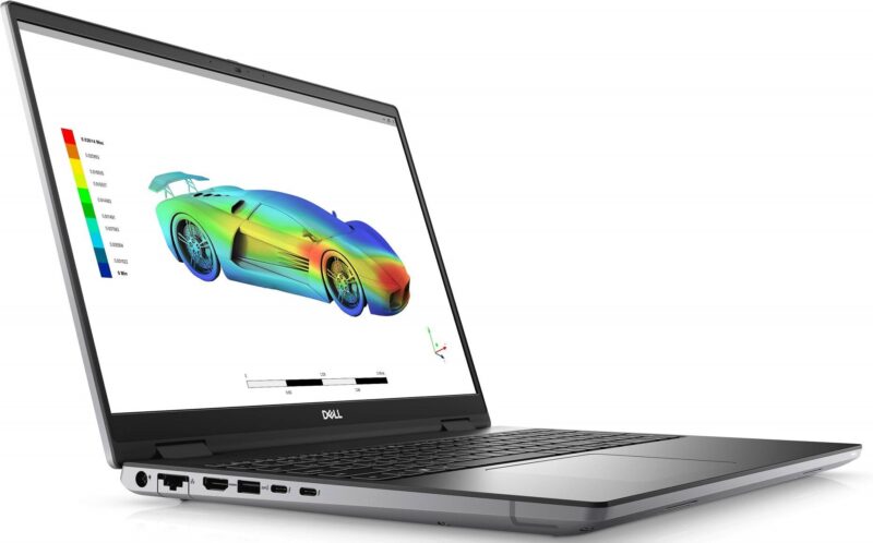 ⁦ديل بريسيجن 7670 لابتوب - معالج إنتل كور i9-12950HX - رام 64 جيجابايت DDR5 (قابلة للتوسعة) - 2TB SSD PCIe NVMe M.2 - نفيديا RTX A2000 8GB DDR6 - شاشة 15.6 بوصة FHD (1920 × 1080)⁩ - الصورة ⁦3⁩