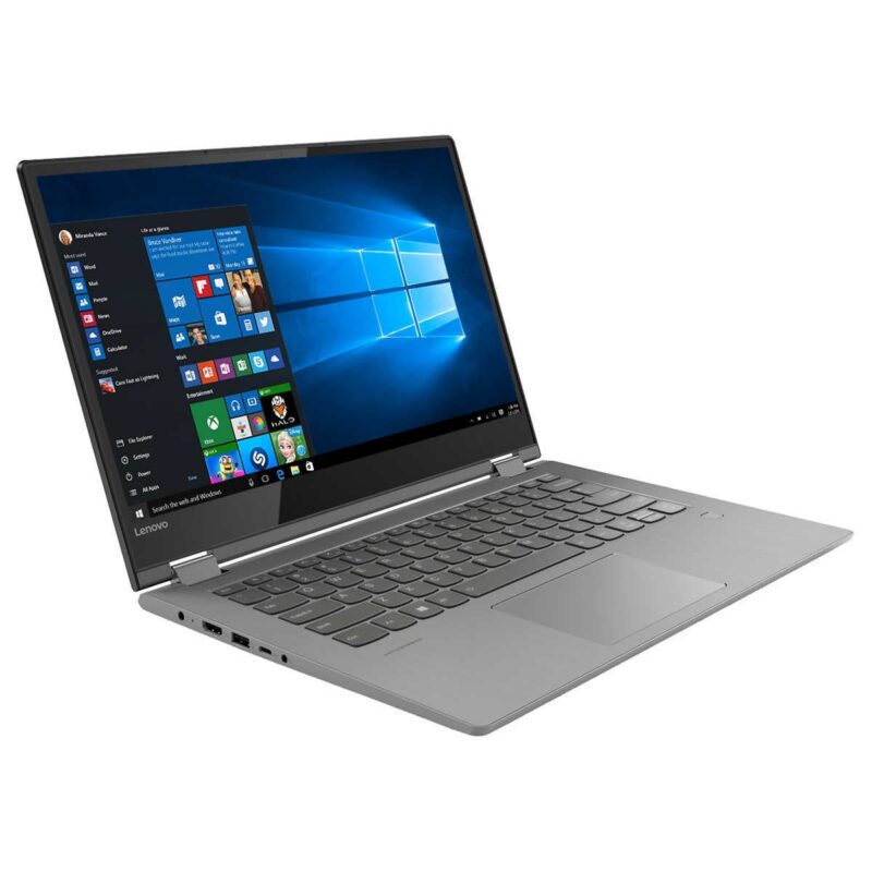 لابتوب لينوفو Ideapad Flex 6-14IKB - معالج Intel® Core™ i5-8250U - ذاكرة RAM سعة 8 جيجابايت DDR4 - قرص SSD بسعة 256 جيجابايت - شاشة 14 بوصة FHD تعمل باللمس - نظام تشغيل ويندوز 10
