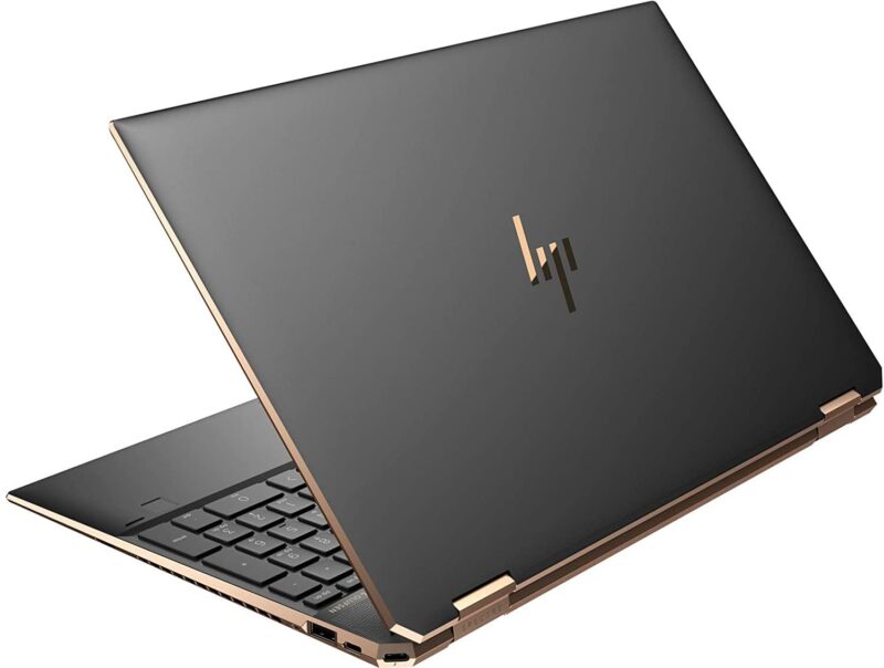 ⁦لابتوب إتش بي Spectre x360 Convertible 15-df1xxx - معالج Intel® Core™ i7-10510U - ذاكرة RAM سعة 8 جيجابايت DDR4 - قرص SSD بسعة 256 جيجابايت - شاشة 15.6 بوصة FHD تعمل باللمس - نظام تشغيل ويندوز 10⁩ - الصورة ⁦2⁩