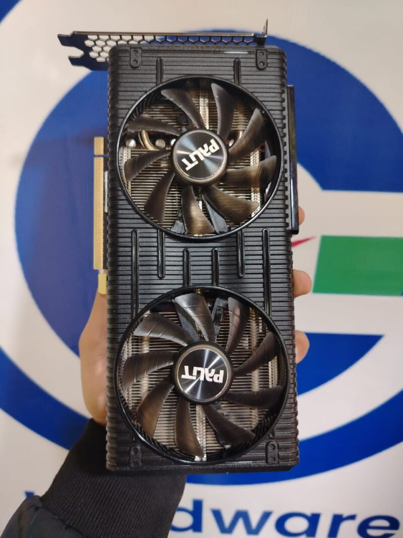 ⁦Graphic card GeForce RTX™ 3060ti 8GB PALIT Dual⁩ - الصورة ⁦2⁩