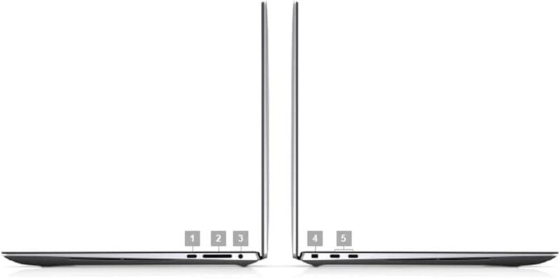 ⁦ديل بريسيجن 5750 – زي الجديد – كور i7 الجيل العاشر، رام 32 جيجابايت DDR4 قابلة للتوسعة، قرص SSD سعة 512 جيجابايت، كارت شاشة T1200 سعة 4 جيجابايت، شاشة 17.3 بوصة فائقة الوضوح⁩ - الصورة ⁦2⁩