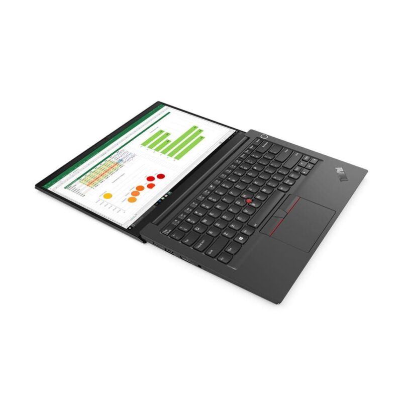 ⁦لابتوب لينوفو ThinkPad E14 - معالج Intel® Core™ i5 H الجيل الثاني عشر - ذاكرة RAM سعة 8 جيجابايت DDR4 - قرص SSD بسعة 256 جيجابايت - شاشة 14 بوصة FHD - نظام تشغيل ويندوز 10 - اللون الأسود⁩ - الصورة ⁦2⁩