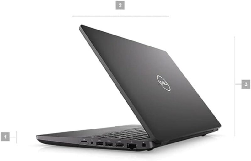 ⁦ديل إنسبيرون بريسيجن 3541 لابتوب - معالج إنتل كور i5-9400H - رام 16 جيجا بايت دي دي آر 4 (قابلة للتوسعة) - 512 جيجابايت SSD PCIe NVMe M.2 - رسومات إنتل UHD Graphics - شاشة 15.6 بوصة بدقة FHD (1920 × 1080)⁩ - الصورة ⁦2⁩