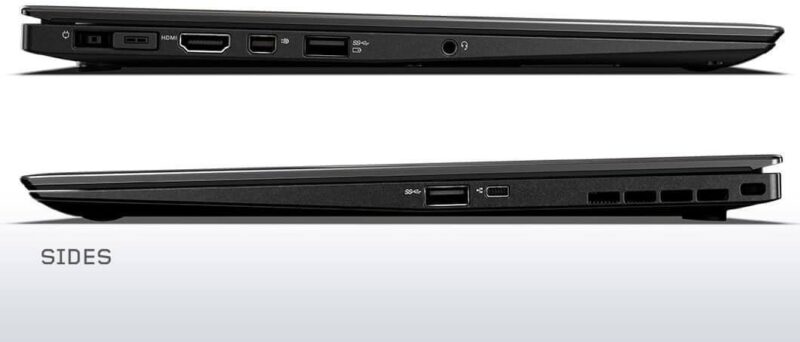 ⁦لينوفو ثينكباد X1 Carbon Gen3 لابتوب - معالج إنتل كور i5-5200U - رام 4 جيجابايت DDR3 (غير قابلة للتوسعة) - 256 جيجابايت SSD PCIe NVMe M.2 - رسومات إنتل HD Graphics - شاشة 14 بوصة FHD (1920 × 1080)⁩ - الصورة ⁦4⁩