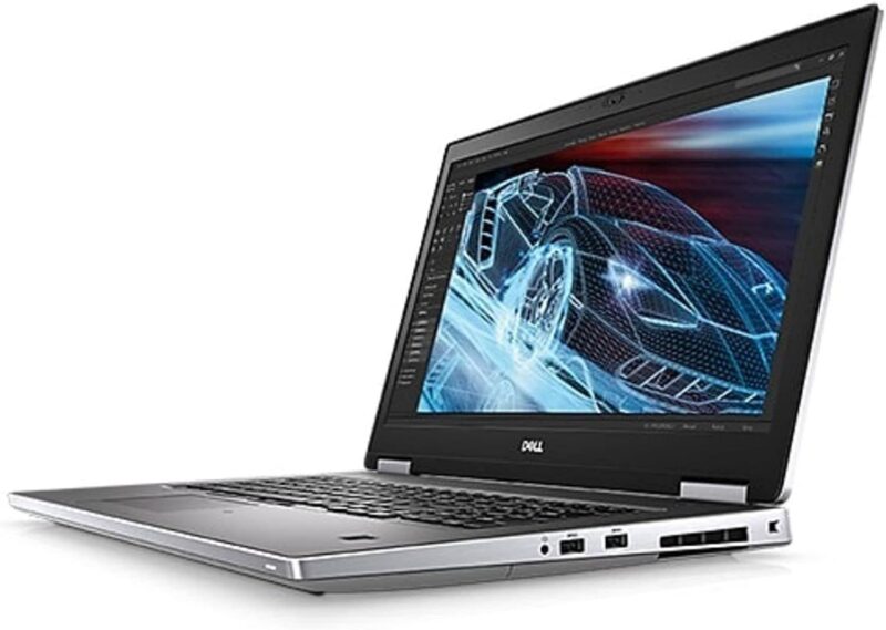 ⁦ديل بريسيجن 7740 – زي الجديد – كور i7 الجيل التاسع، رام 16 جيجابايت DDR4 قابلة للتوسعة، قرص SSD سعة 512 جيجابايت، كارت شاشة RTX 3000 سعة 6 جيجابايت، شاشة 17.3 بوصة فائقة الوضوح⁩ - الصورة ⁦3⁩