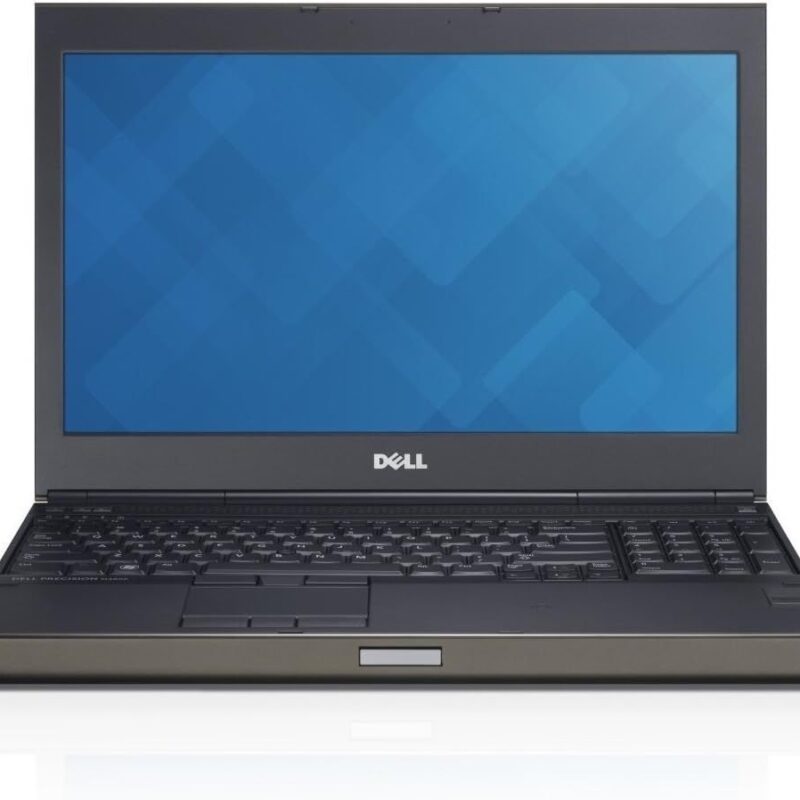 ديل بريسيجن M4800 – زي الجديد – كور i7 الجيل الرابع، رام 8 جيجابايت DDR3 قابلة للتوسعة، قرص SSD سعة 256 جيجابايت، كارت شاشة Nvidia Quadro K2100M 2GB، شاشة 15.6 بوصة فائقة الوضوح