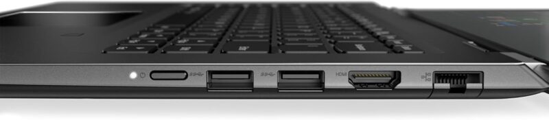 ⁦لابتوب/تابلت لينوفو IdeaPad Flex 4 - معالج Intel® Core™ i5-7200U - ذاكرة RAM سعة 8 جيجابايت DDR4 - قرص SSD بسعة 256 جيجابايت - شاشة 14 بوصة HD تعمل باللمس - نظام تشغيل ويندوز 10⁩ - الصورة ⁦4⁩