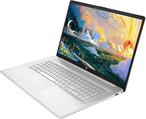 لابتوب إتش بي17-cn0xxx - معالج Intel® Core i3-1125G4 - ذاكرة RAM سعة 8 جيجابايت DDR4 - قرص SSD بسعة 256 جيجابايت - شاشة 17.3 بوصة FHD - نظام تشغيل ويندوز 10
