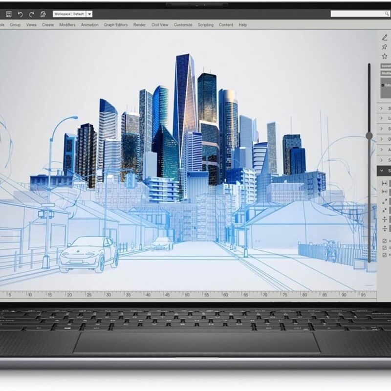 ديل بريسيجن 5560 – زي الجديد – كور i7 الجيل الحادي عشر، رام 32 جيجابايت DDR4 قابلة للتوسعة، قرص SSD سعة 1 تيرابايت، كارت شاشة T1200 سعة 4 جيجابايت، شاشة 15.6 بوصة 4K تعمل باللمس