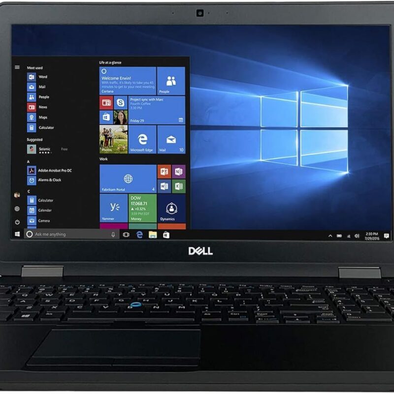 ديل لاتتيتيود 5580 – زي الجديد – كور i7 الجيل السابع، رام 8 جيجابايت DDR4 قابلة للتوسعة، قرص SSD سعة 256 جيجابايت، كارت NVIDIA GeForce 930MX بسعة 2 جيجابايت، شاشة 15.6 بوصة FHD
