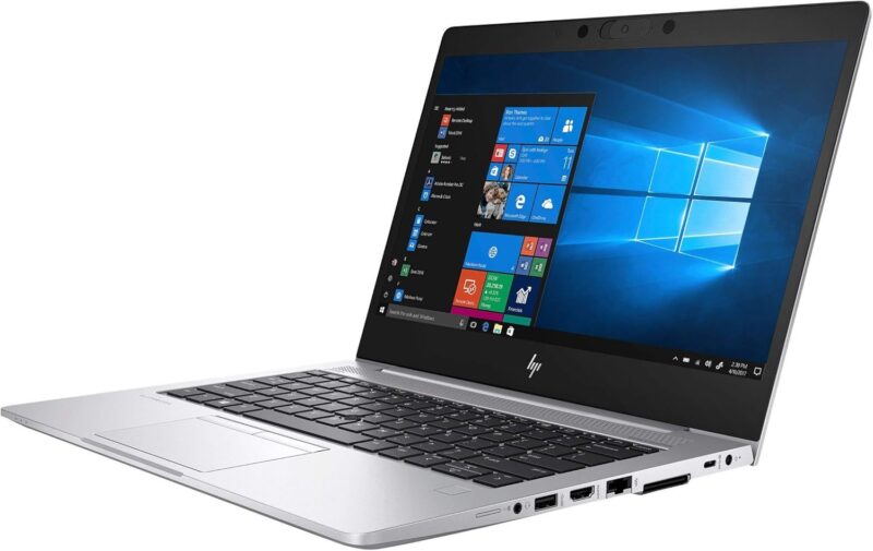 ⁦إتش بي إليت بوك 735 G6 – زي الجديد – معالج AMD Ryzen 7 PRO 3700U، رام 16 جيجابايت DDR4 قابلة للتوسعة، قرص SSD سعة 256 جيجابايت M.2، كارت شاشة AMD Vega 10 بسعة 2 جيجابايت، شاشة 13.3 بوصة فل إتش دي تعمل باللمس⁩ - الصورة ⁦2⁩
