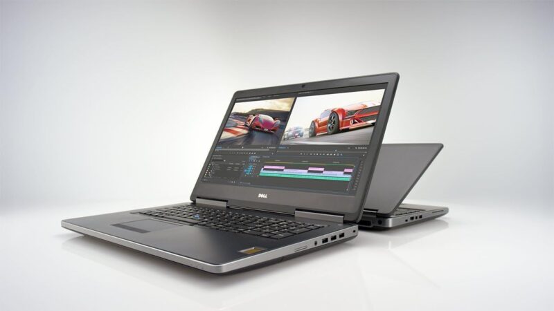 ⁦ديل بريسيجن 7520 – زي الجديد – كور i7 الجيل السابع، رام 16 جيجابايت DDR4 قابلة للتوسعة، قرص SSD سعة 512 جيجابايت، كارت M1200 بسعة 4 جيجابايت، شاشة 15.6 بوصة فائقة الوضوح⁩ - الصورة ⁦2⁩