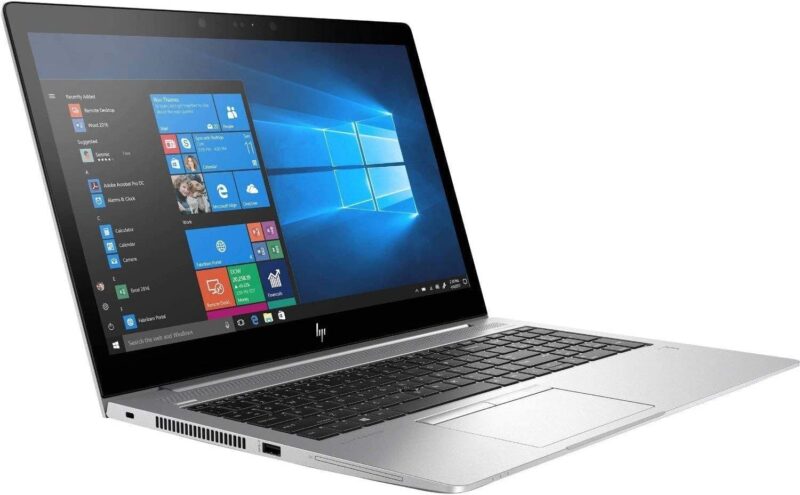 ⁦إتش بي إليت بوك 755 G5 – زي الجديد – معالج AMD Ryzen 5 PRO 2500U، رام 16 جيجابايت DDR4 قابلة للتوسعة، قرص SSD سعة 512 جيجابايت M.2، كارت شاشة AMD Vega 8 بسعة 1 جيجا، شاشة 15.6 بوصة فل إتش دي⁩ - الصورة ⁦2⁩