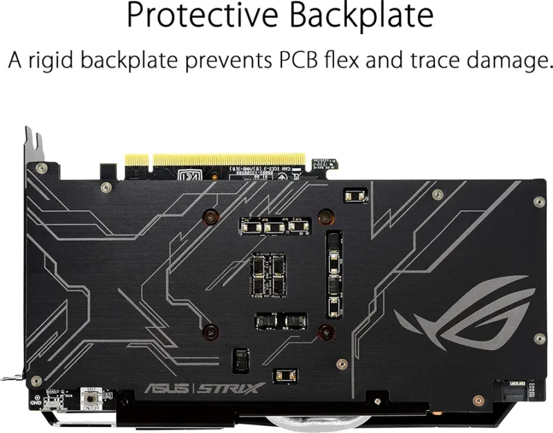 ⁦Graphic card Nvidia Geforce GTX 1660 SUPER Ddr6 ASUS ROG STRIX⁩ - الصورة ⁦3⁩