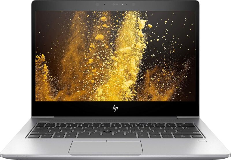 إتش بي إليت بوك 830 G5 – زي الجديد – معالج إنتل® كور آي 5 الجيل الثامن، رام 16 جيجابايت DDR4 قابلة للتوسعة، قرص SSD سعة 512 جيجابايت M.2، كارت شاشة Intel UHD، شاشة 13.3 بوصة فل إتش دي تعمل باللمس بزاوية دوران 360°