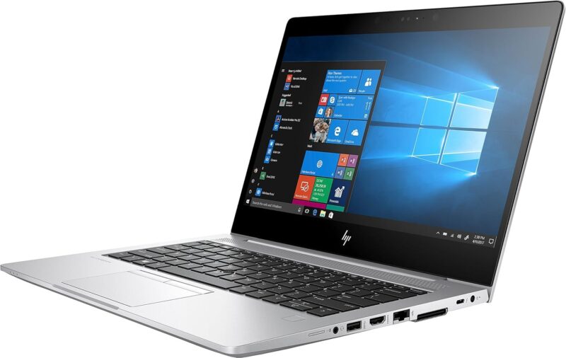 ⁦إتش بي إليت بوك 830 G5 – زي الجديد – معالج إنتل® كور آي 5 الجيل الثامن، رام 16 جيجابايت DDR4 قابلة للتوسعة، قرص SSD سعة 512 جيجابايت M.2، كارت شاشة Intel UHD، شاشة 13.3 بوصة فل إتش دي تعمل باللمس بزاوية دوران 360°⁩ - الصورة ⁦4⁩