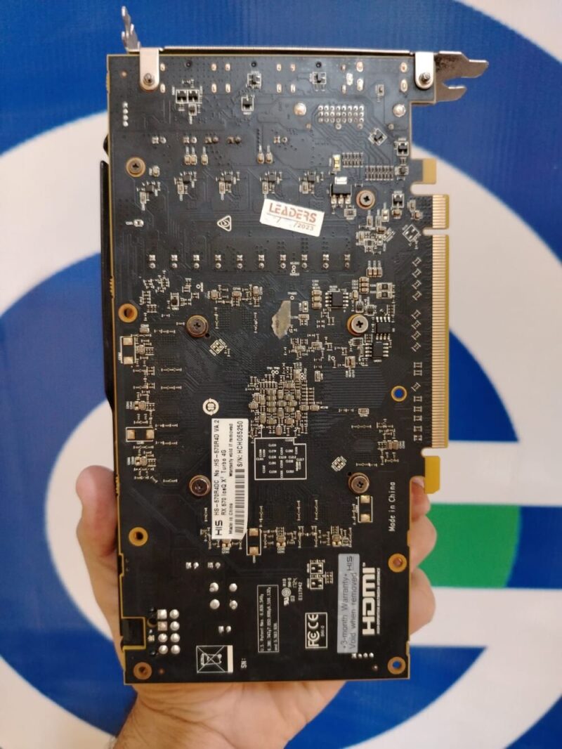 ⁦Graphic Card AMD Redeon Rx 570 4gb Ddr5 His⁩ - الصورة ⁦2⁩