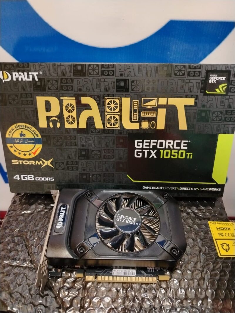 Graphic Card Nvidia GeForce GTX 1050 Ti 4GB DDR5 Palit StormX