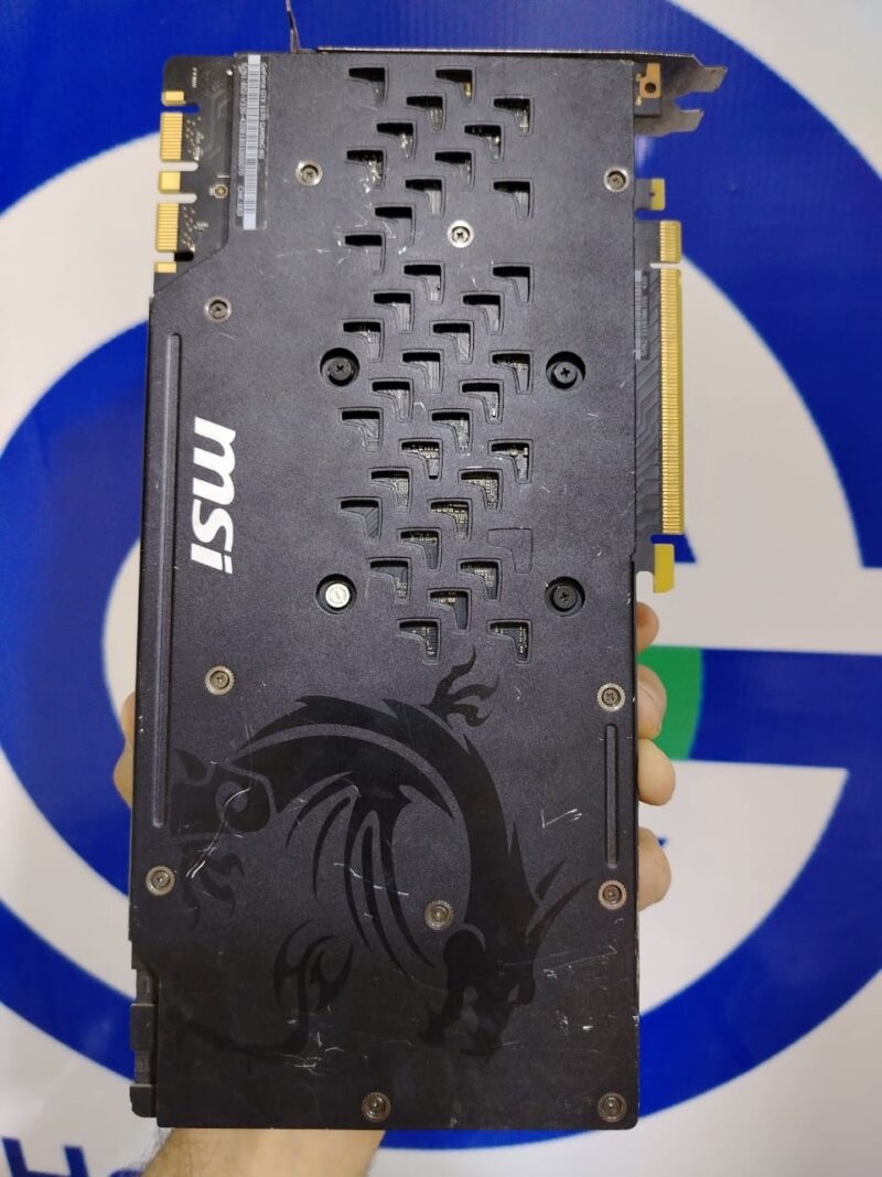 ⁦Graphic Card Nvidia Geforce Gtx 1070 8gb Ddr5 Msi Gamingx⁩ - الصورة ⁦3⁩