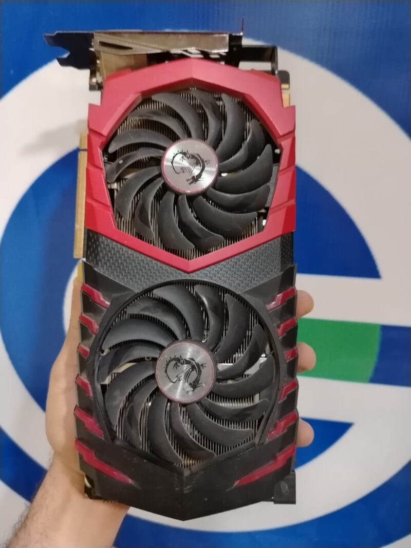 ⁦Graphic Card Nvidia Geforce Gtx 1070 8gb Ddr5 Msi Gamingx⁩ - الصورة ⁦2⁩