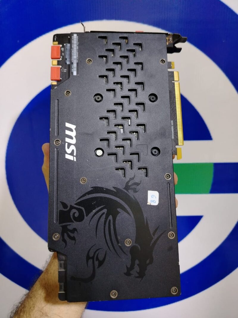 ⁦Graphic Card Nvidia Geforce Gtx 1080 Ti 11gb Ddr5X Msi Gaming X⁩ - الصورة ⁦3⁩