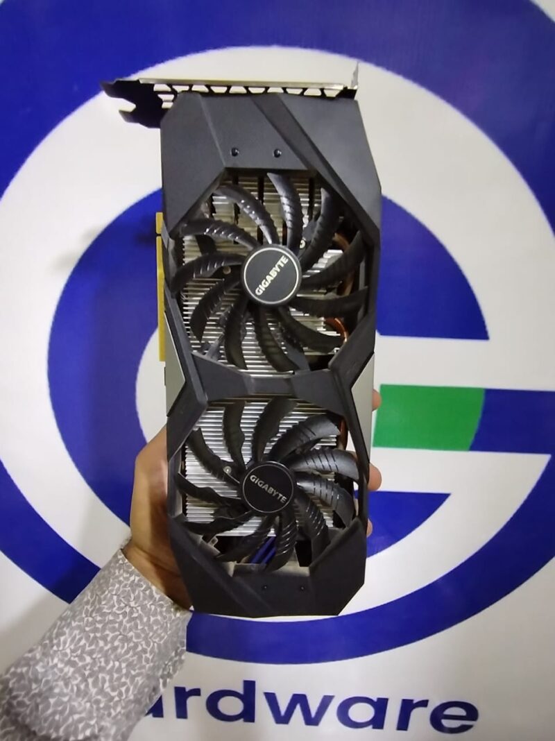 ⁦Graphic Card Geforce Gtx 1650 4gb Gigabyte Gaming oc ddr6⁩ - الصورة ⁦2⁩