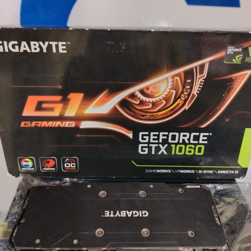 Graphic Card Nvidia Geforce Gtx 1060 6gb ddr5 Gigabyte G1 Gaming