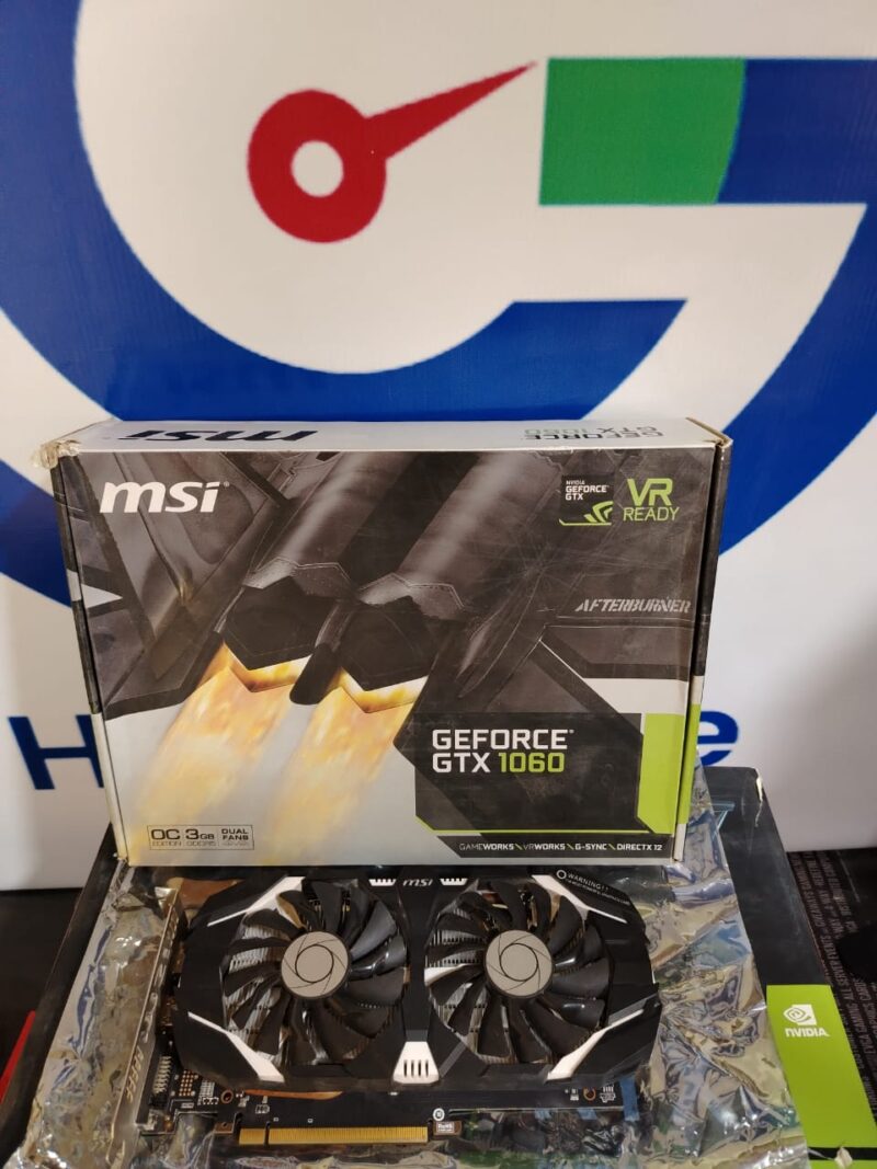 ⁦Graphic Card Nvidia Geforce Gtx 1060 3gb ddr5 Msi Global⁩ - الصورة ⁦2⁩