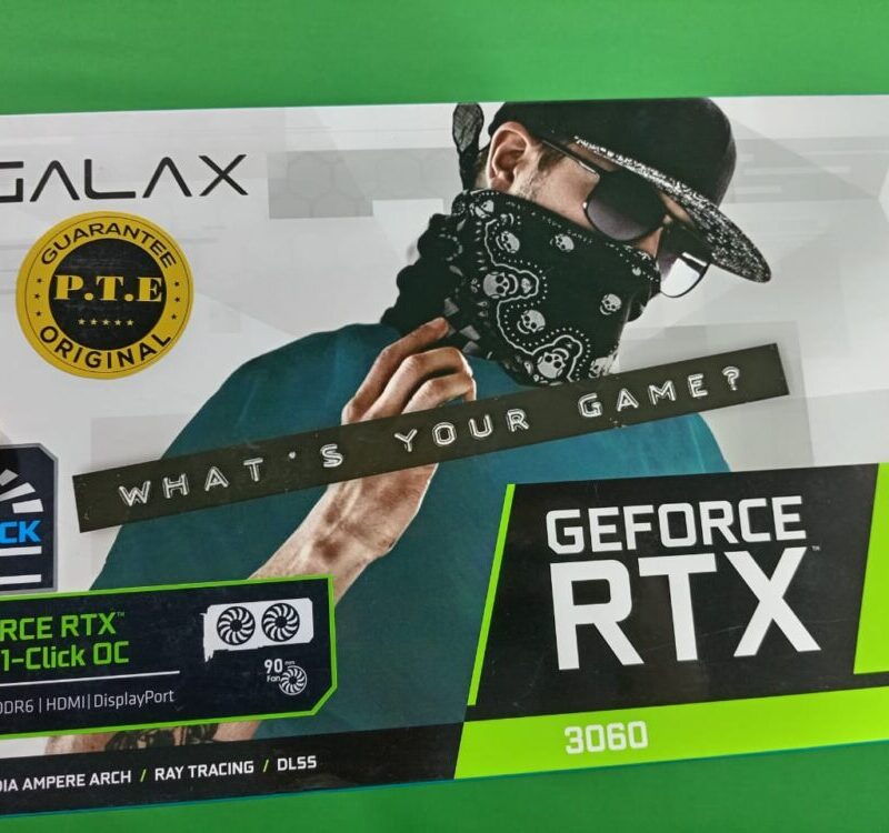 Graphic Card Geforce RTX 3060 8GB 1-Click OC – New