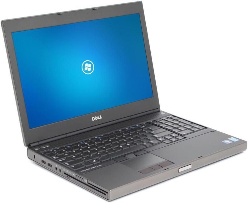 ⁦ديل بريسيجن M4800 – زي الجديد – كور i7 الجيل الرابع، رام 8 جيجابايت DDR3 قابلة للتوسعة، قرص SSD سعة 256 جيجابايت، كارت شاشة Nvidia Quadro K2100M 2GB، شاشة 15.6 بوصة فائقة الوضوح⁩ - الصورة ⁦2⁩