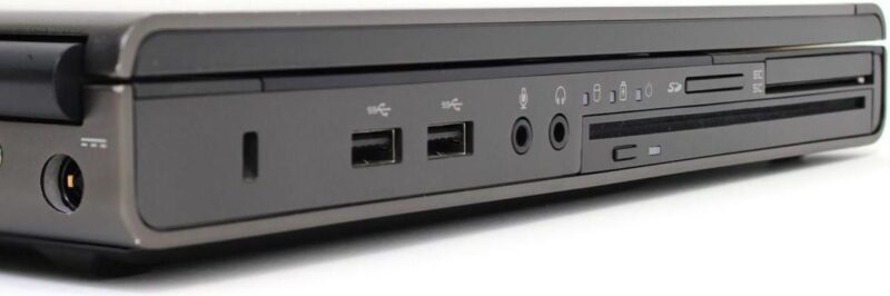 ⁦ديل بريسيجن M4800 – زي الجديد – كور i7 الجيل الرابع، رام 8 جيجابايت DDR3 قابلة للتوسعة، قرص SSD سعة 256 جيجابايت، كارت شاشة Nvidia Quadro K2100M 2GB، شاشة 15.6 بوصة فائقة الوضوح⁩ - الصورة ⁦3⁩