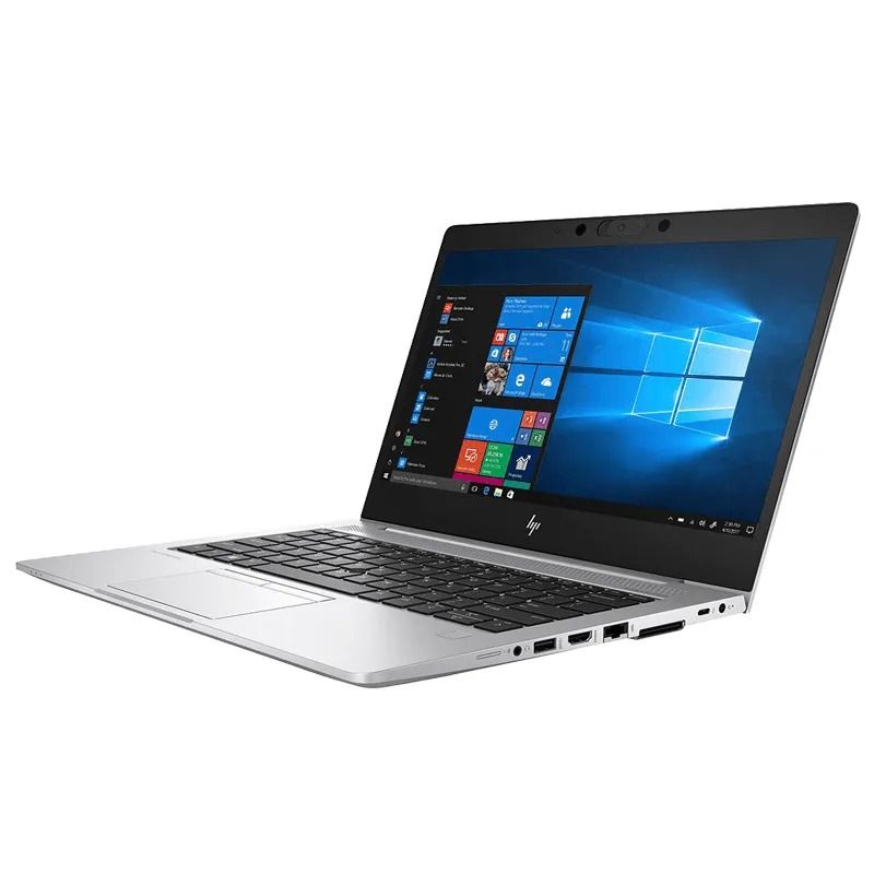 إتش بي إيليت بوك 830 G6 (قابل للدوران 360°) – زي الجديد – كور i5 الجيل الثامن، رام 8 جيجابايت DDR4 قابلة للتوسعة، قرص SSD سعة 256 جيجابايت، كارت إنتل UHD 620، شاشة 13.3 بوصة FHD تعمل باللمس قابلة للدوران