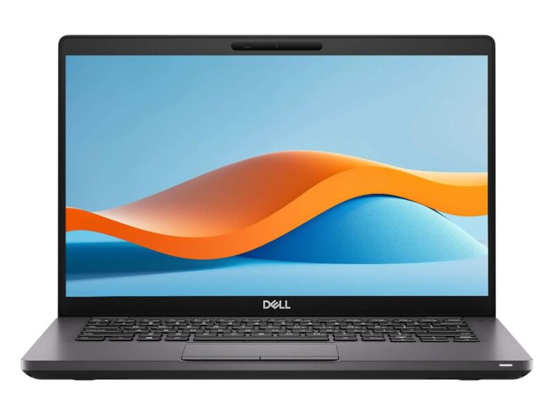 ديل لاتيتود 5400 لابتوب مزود بمعالج انتل كور i5-8265U، مع رام 8 جيجابايت DDR4 قابلة للتوسعة و256 جيجابايت SSD PCIe NVMe. شاشة 14 بوصة FHD بتقنية IPS