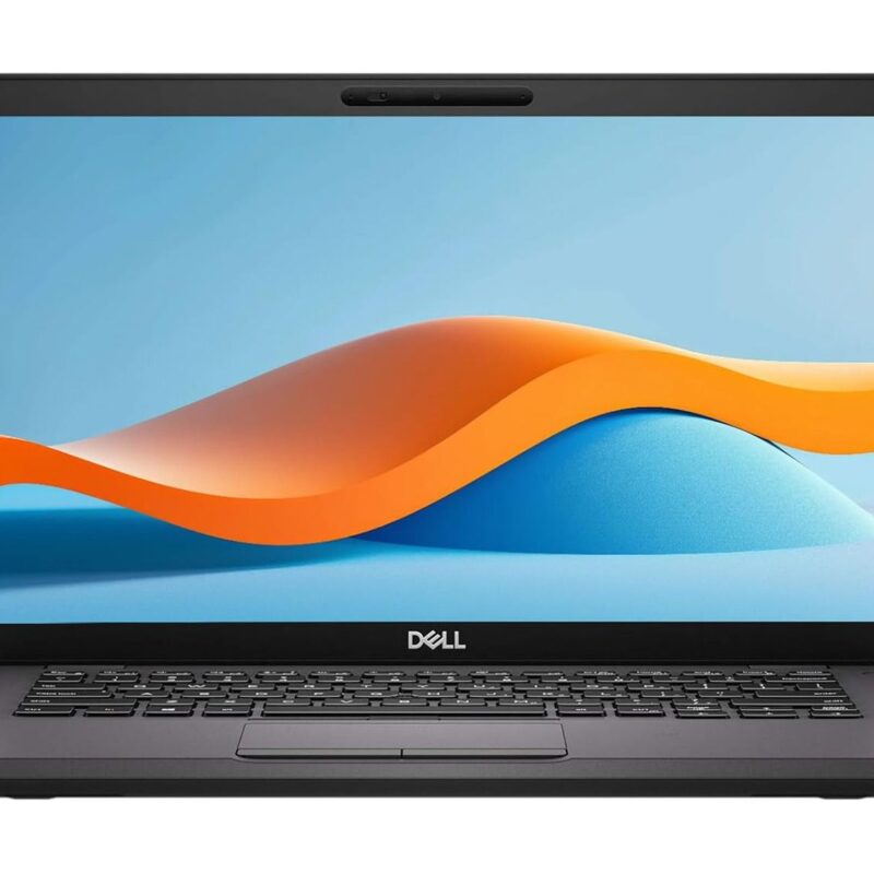 ديل لاتيتود 5400 لابتوب مزود بمعالج انتل كور i5-8265U، مع رام 8 جيجابايت DDR4 قابلة للتوسعة و256 جيجابايت SSD PCIe NVMe. شاشة 14 بوصة FHD بتقنية IPS