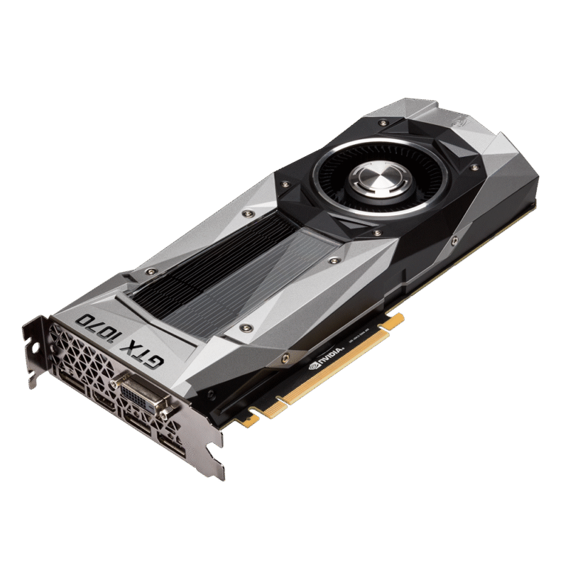 Graphic Card Nvidia Geforce Gtx 1070 8gb Ddr5 Founder Edition