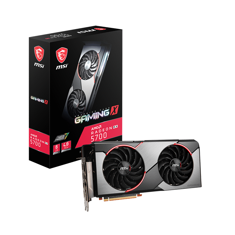Graphic Card AMD Redeon Rx 5700 xt 8gb ddr6 Msi Gamingx
