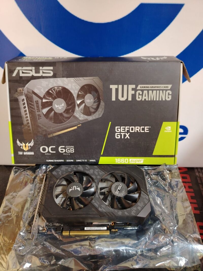 Graphic Card Nvidia Geforce Gtx 1660 super ASUS TUF GAMINIG 6gb ddr6
