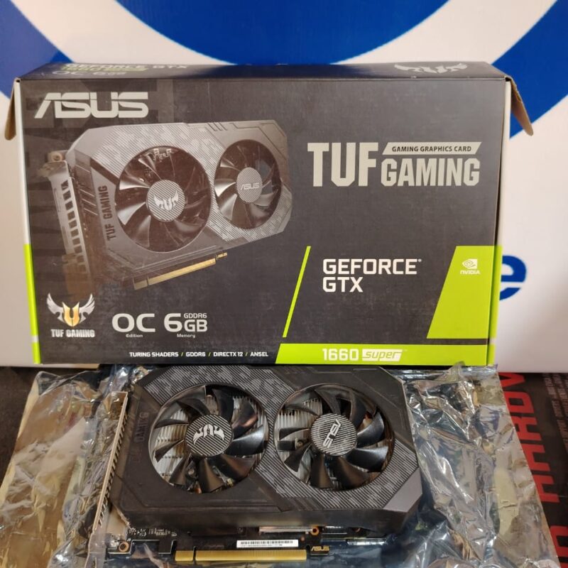 Graphic Card Nvidia Geforce Gtx 1660 super ASUS TUF GAMINIG 6gb ddr6
