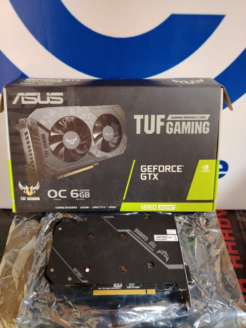 ⁦Graphic Card Nvidia Geforce Gtx 1660 super ASUS TUF GAMINIG 6gb ddr6⁩ - الصورة ⁦2⁩