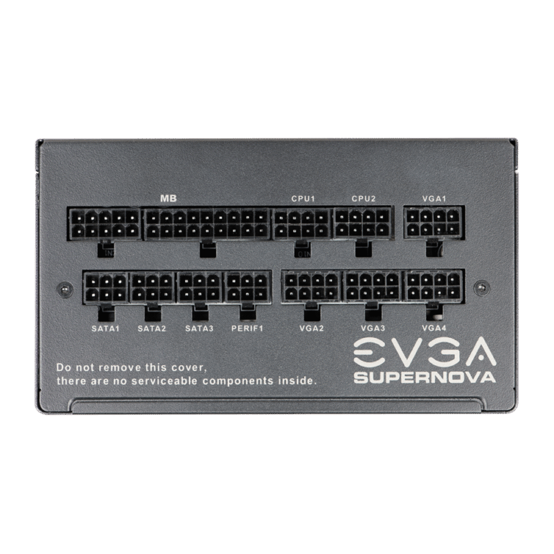 ⁦EVGA SuperNOVA 850 G3, 80 Plus GOLD 850W, Fully Modular, Eco Mode with New HDB Fan, 10 Year Warranty, Includes Power ON Self Tester, Compact 150mm Size, Power Supply 220-G3-0850-X2 (EU)⁩ - الصورة ⁦3⁩