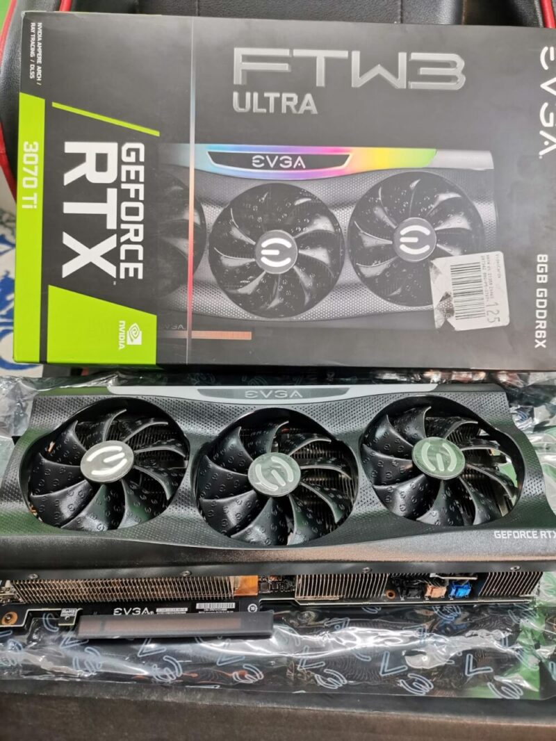 ⁦RTX 3070 Ti 8GB Evga FTW3 Ultra⁩ - الصورة ⁦2⁩