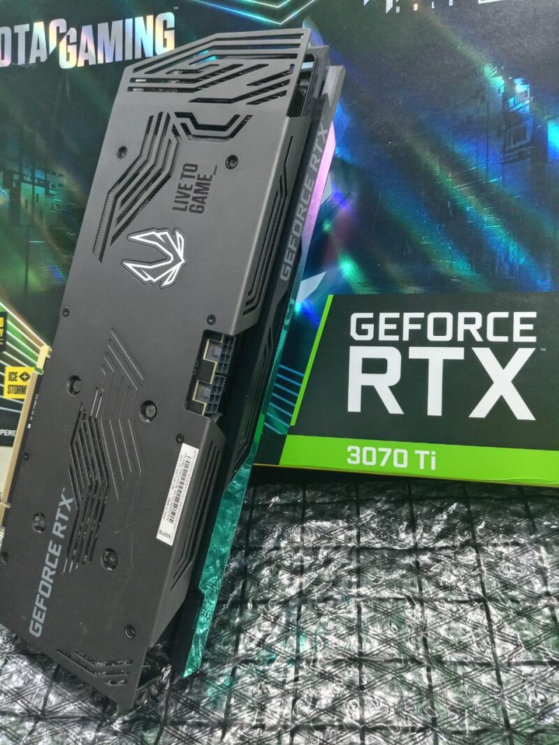 ⁦RTX 3070 Ti 8GB Zotac AMP Holo⁩ - الصورة ⁦2⁩