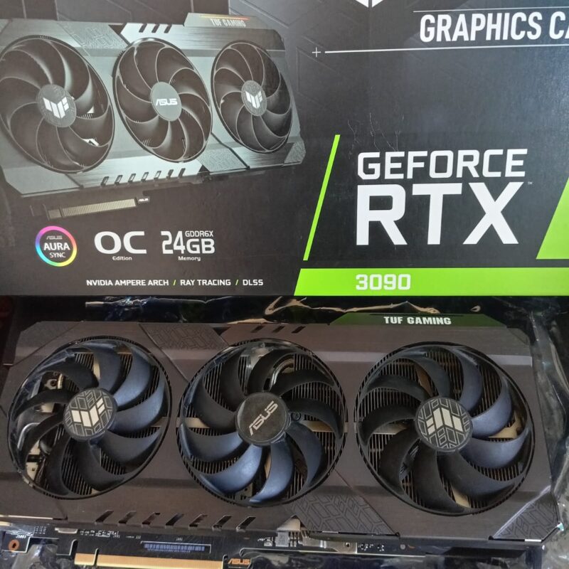 Graphic Card Nvidia Geforce RTX 3090 24GB Ddr6 Asus Tuf OC