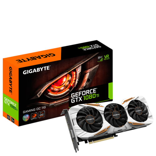 بطاقة GTX 1080 Ti 11GB من Gigabyte OC White – أداء استثنائي للألعاب والواقع الافتراضي