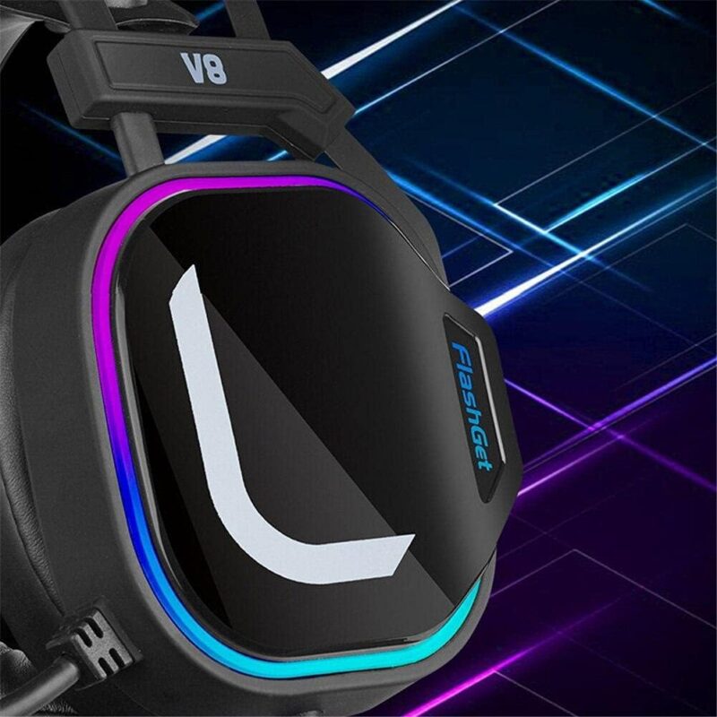 ⁦FlashGet V8 Headset PC – Ps4 – Ps5 – Xbox – Bloutooth⁩ - الصورة ⁦2⁩