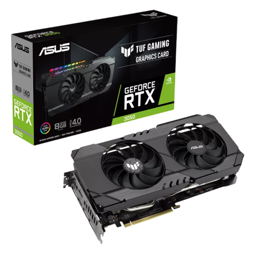 Graphic Card Nvidia Geforce RTX 3050 8GB Asus Tuf OC Edition – New